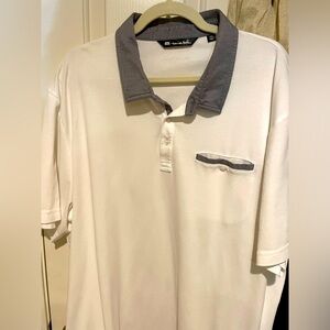 Travis Mathew Polo white 3XL EUC